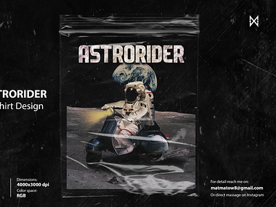 ASTRORIDER - DIGITAL ARTWORK