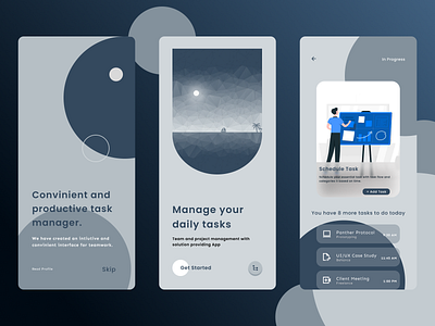 Task Schedular UI Design branding graphic design ui