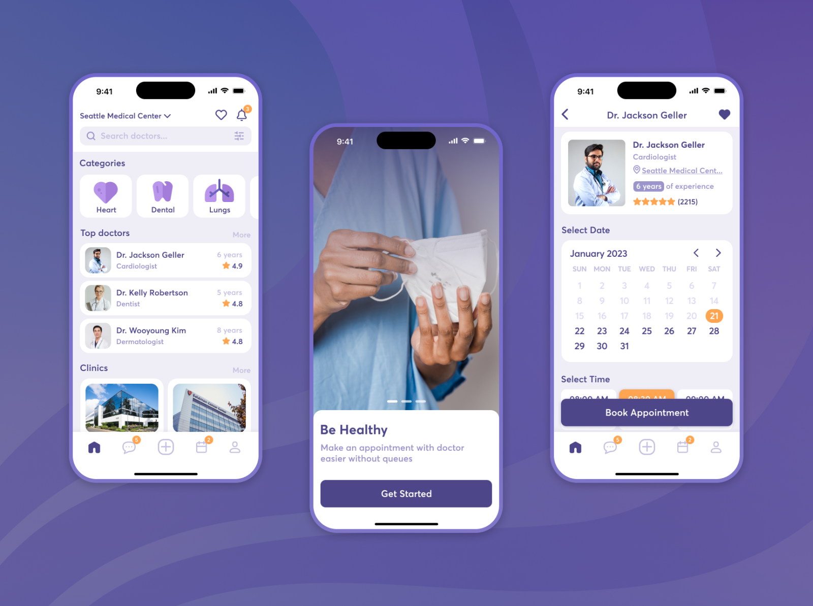 medical-appointment-app-by-evgenia-shevtsova-on-dribbble