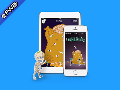 I Smell Brains Project Image android fwa. app game ios mobile site of the day