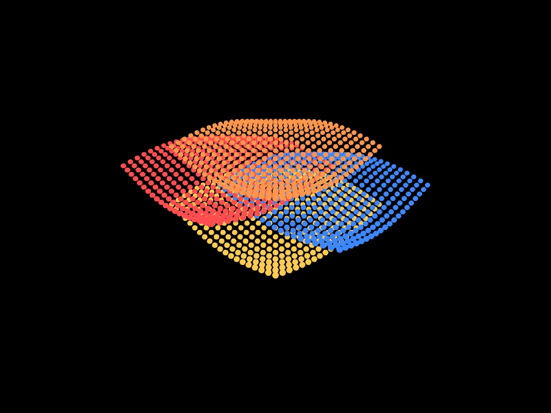 Martix Wave creativecoding design dynamic generativeart graphic graphicdesign logo motion p5js processing ui