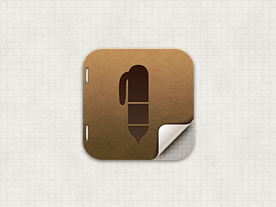 Penultimate app icon ios ipad mobile