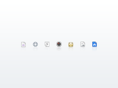 Sidebar Icons app desktop icon mac os x