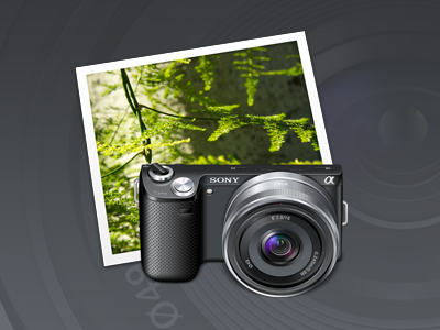 Sony NEX-5N app desktop icon iphoto mac os x