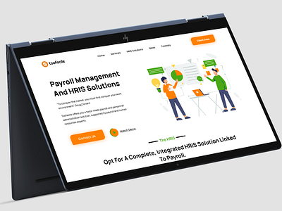 Toofacile - Payroll Management Landing Page Design