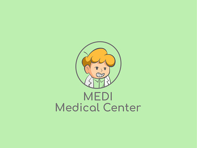 Logo Medical Center brand identify branding design graphic design illustration logo site ui ux vector