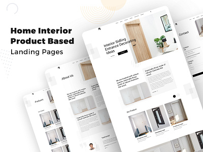 Home Interior Product Based Template