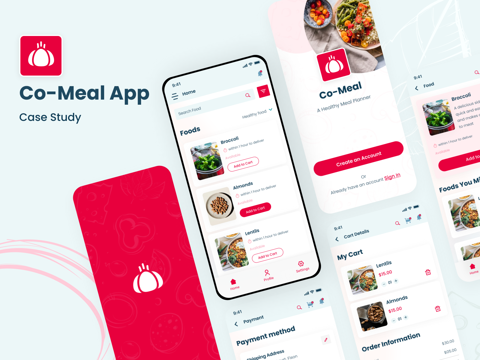 Co Meal A Meal Planner App Case Study By Sujan Baidya On Dribbble