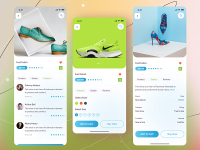 E-commerce app Design