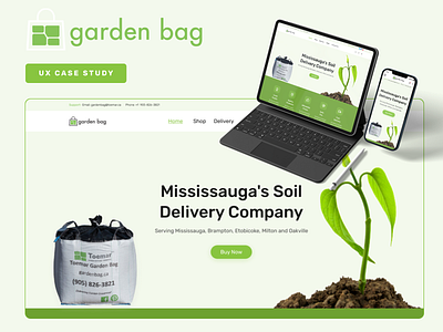 Garden Bag- E-commerce Website Redesign