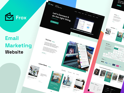 Frox- Email Marketing Business Services Website