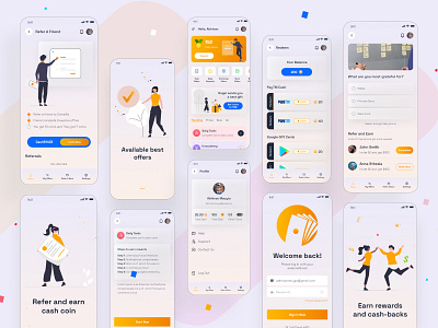 Reward Mobile App Design