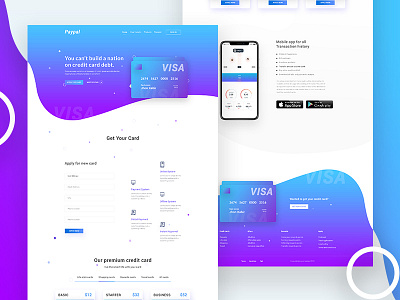 Paypal Web design project