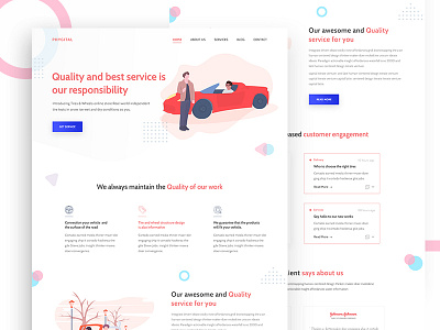 Tire & wheel website (version 02) car service design tire typography ui ux vehicle website wheel