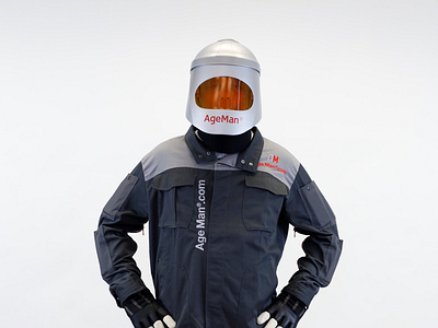 Alterssimulationsanzug (age simulation suit) AgeMan®