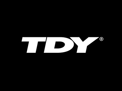 TDY Logo brand identity branding branding design design fashion fashion brand logo logo design logotype streetwear typography vector visual identity