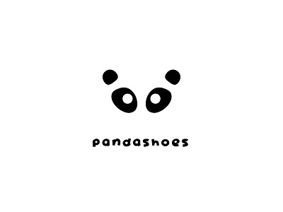 Logo design - p a n d a s h o e s