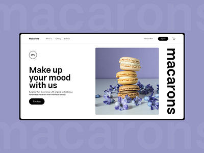 Website "MACARONS"