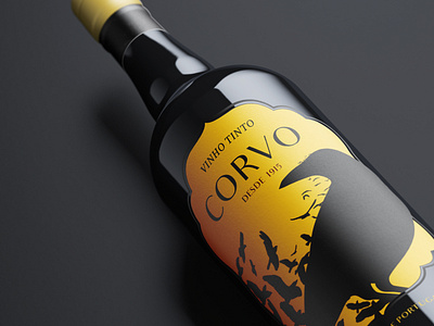 Corvo wine label