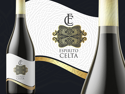 Espirito Celta - Wine Label branding design label label design wine wine label