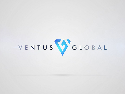 Ventus Global diamond events glyph logo vg
