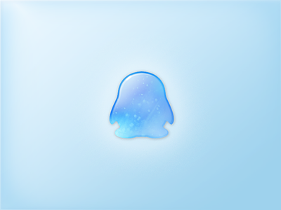 Crystal Logo Design for QQ crystal logo qq tencent