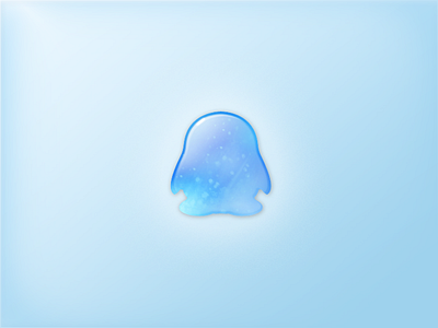 Crystal Logo Design for QQ