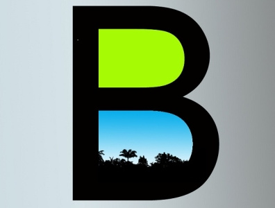 "B" Logo branding graphic design logo ui ux