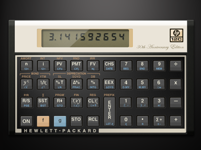 HP 12C calculator hp