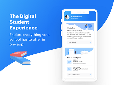 Digital Student Experience digital learning digital student experience digital student experience finance illustration learning mobileapp mobiledesign online learning online school school app