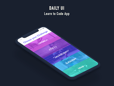 Dribbble Debut app design code develop
