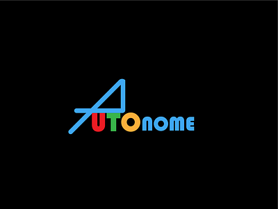Autonome app branding cars design graphic design illustration logo typography ui ux vector
