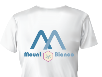 Mount Bianco app branding design graphic design illustration logo nature typography ui ux vector