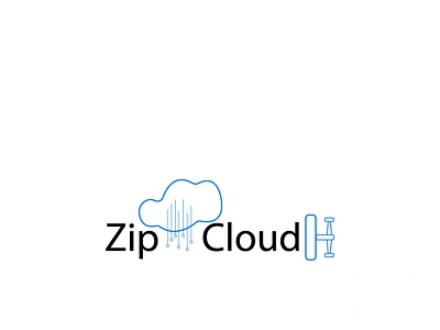 Zip cloud app branding dailylogo dailylogochallenge design graphic design illustration logo typography ui ux vector