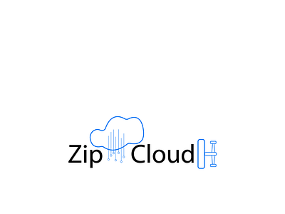 Zip cloud app branding dailylogo dailylogochallenge design graphic design illustration logo typography ui ux vector