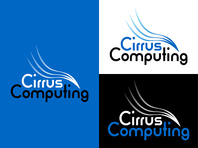 Cirrus Computing branding cloud computing daily logo challenge graphic design logo