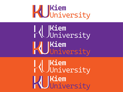 Kiem University branding daily logo challenge logo typography university logo