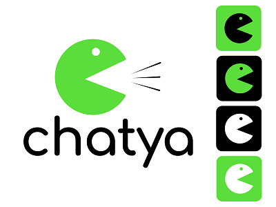 chatya branding daily logo challenge graphic design logo messenger app
