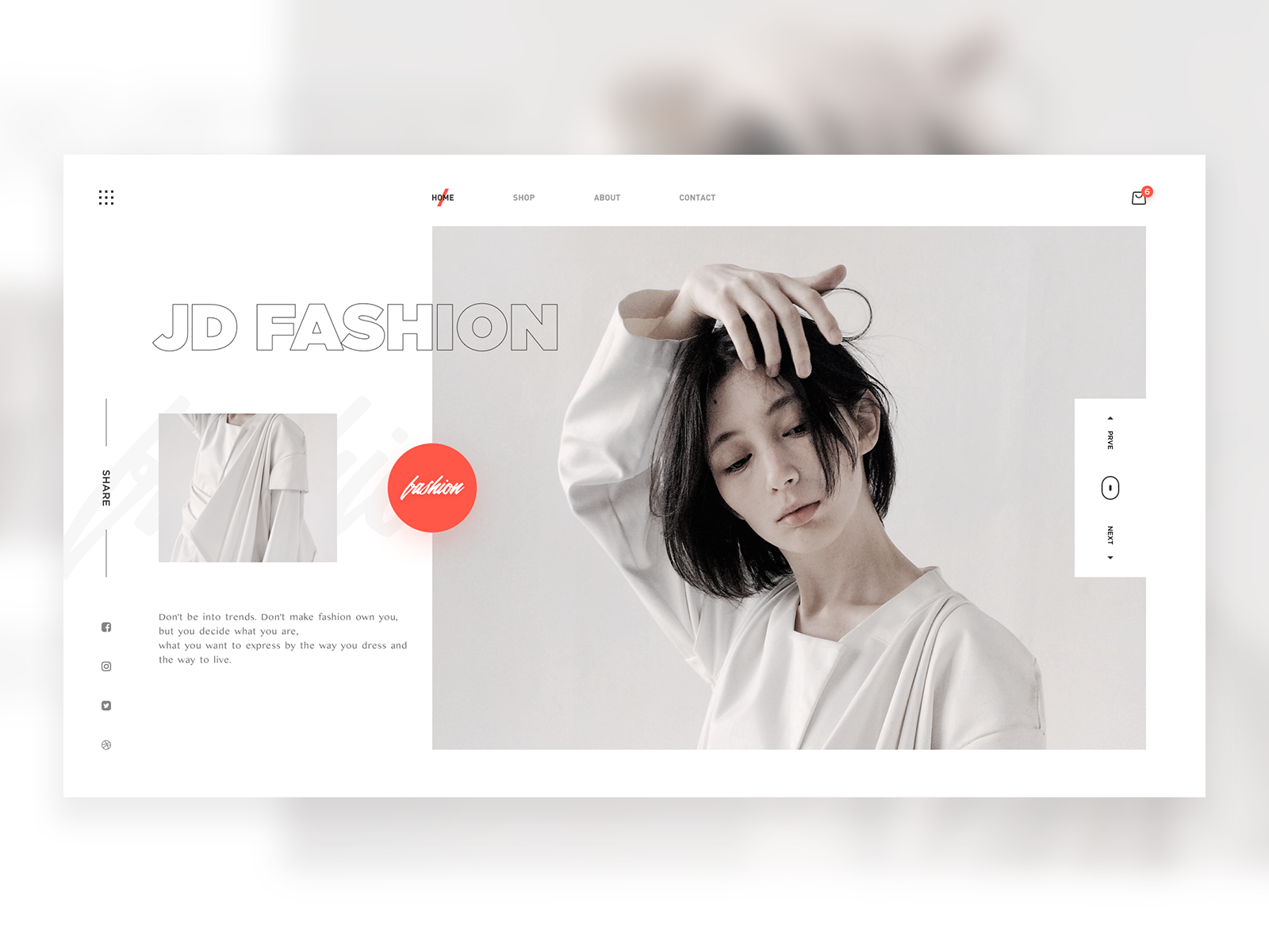 JD Fashion by Hannnyeuuu on Dribbble