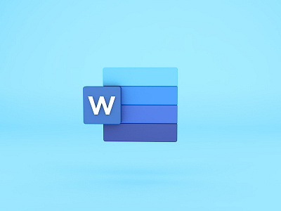 Office Word icon logo