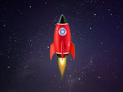 Rocket photoshop