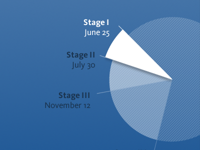 Piece of the pie chart infographic pie