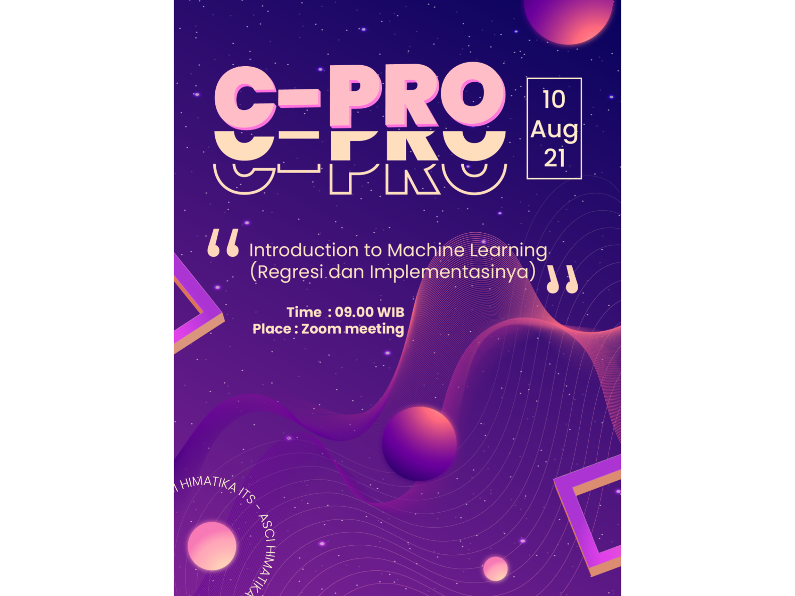 Event Poster by Almira Salsabila on Dribbble