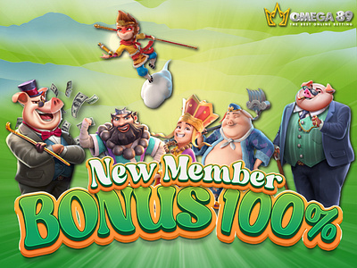 New member 100% OMEGA89 live casino logo omega89 omega89slot slot gacor slot online