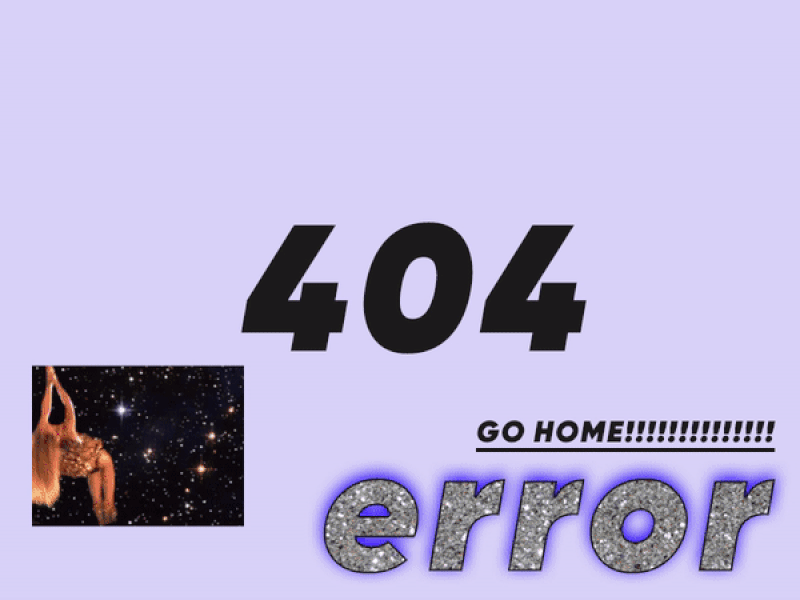 404 from Girl 404 error girl