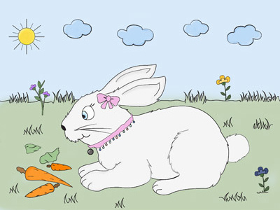 rabbit painting book rabbit