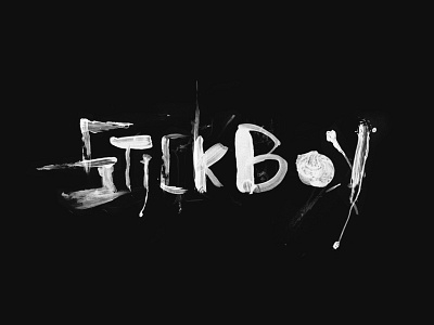 Stickboy Logo brush bully opera stickboy type