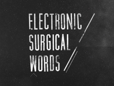 Electronic Surgical Words