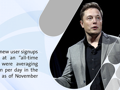Elon Musk says Twitter user signups are at an all-time high. elon musk news solav