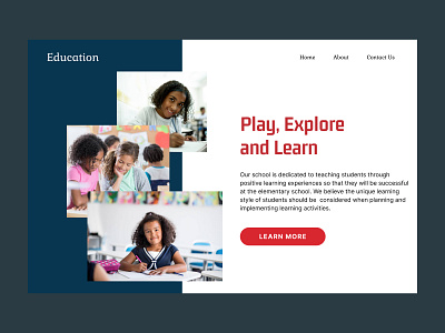 Education Landing page